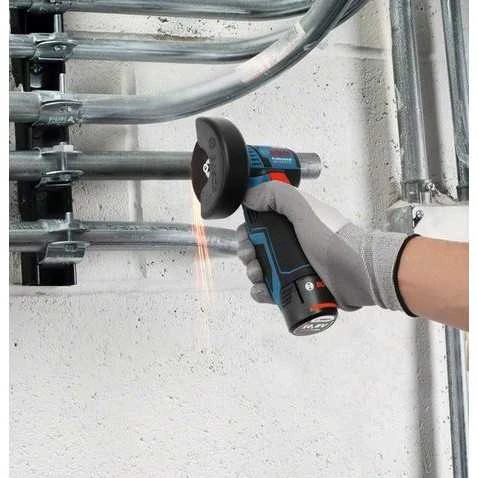 Bosch Akumuliatorinis kampinis šlifuoklis GWS 12V-76 V-EC (be baterijų ir įkroviklio)