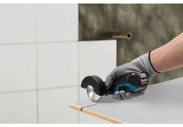 Bosch GWS 12V-76 profesionalus akumuliatorinis kampinis šlifuoklis
