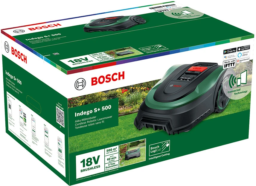 Robotas vejapjovė Bosch Indego S+ 500 smart