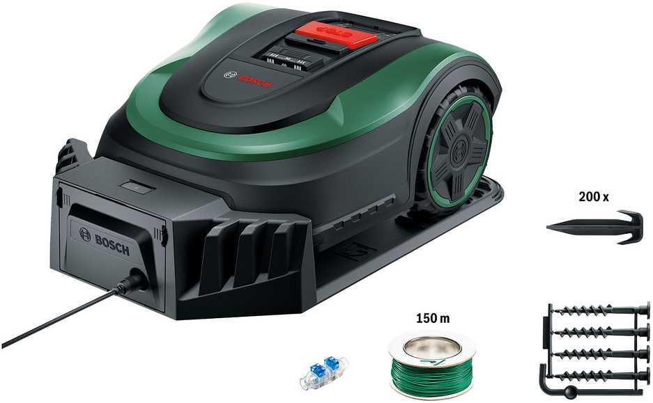 Robotas vejapjovė Bosch Indego S 500