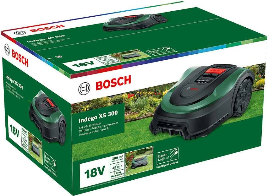Robotas vejapjovė Bosch Indego XS 300