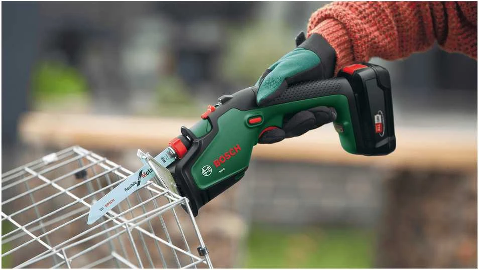 Bosch genėjimo pjūklas KEO 18 LI be akumuliatoriaus ir kroviklio