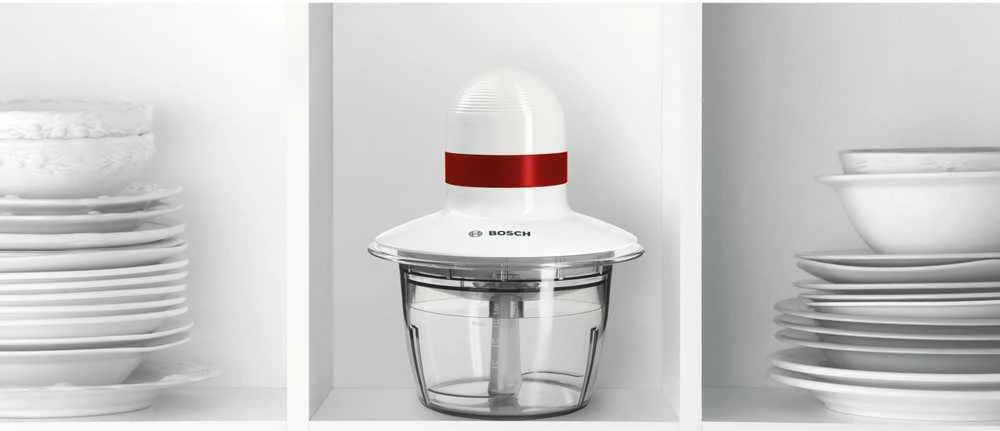 Bosch MMRP1000 Smulkintuvas, YourCollection, 400 W, Baltas, giliai raudona