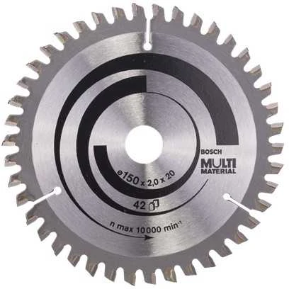 Bosch universalus pjovimo diskas MULTI MATERIAL 190x2,4x30,0 mm, Z54, -5°