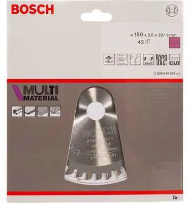 Bosch universalus pjovimo diskas MULTI MATERIAL 190x2,4x30,0 mm, Z54, -5°