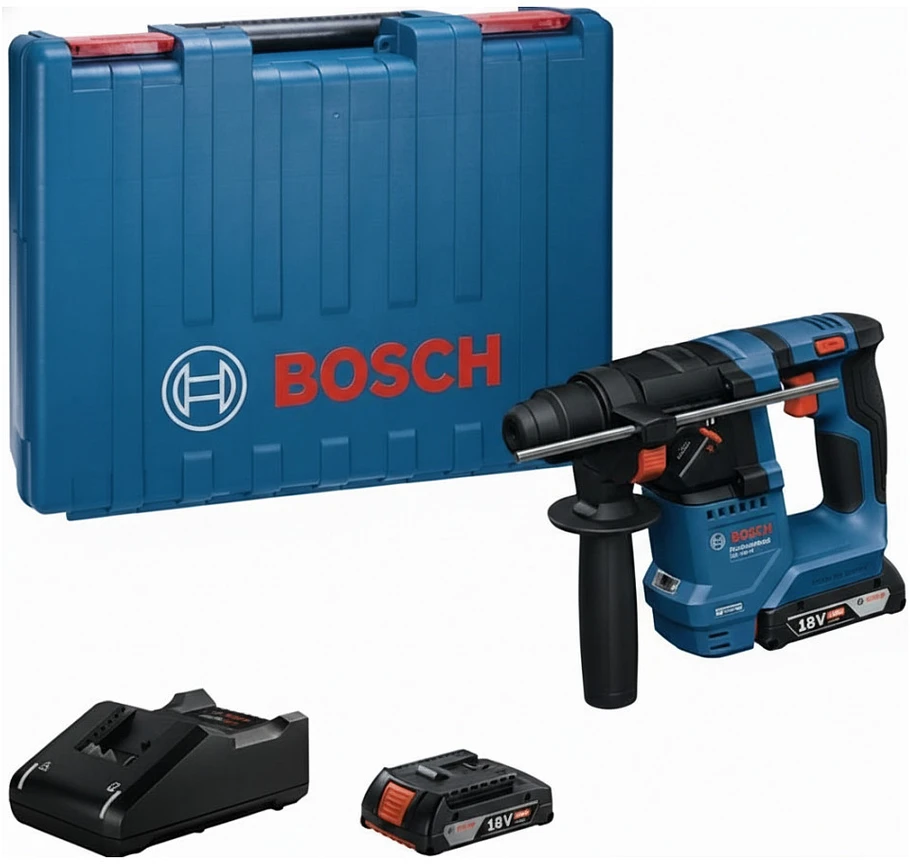 Bosch GBH 18V-18, 2x2,0Ah, GAL 18V-20, CC
