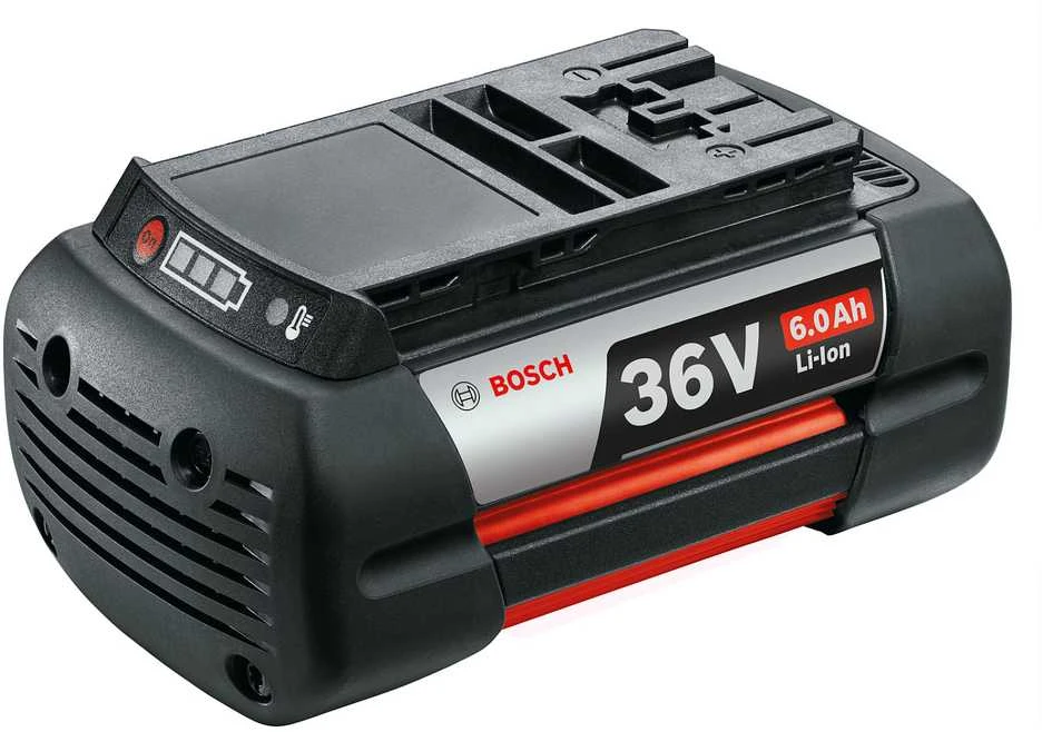 Bosch 36V 6.0Ah akumuliatorius su įkrovos indikatoriumi