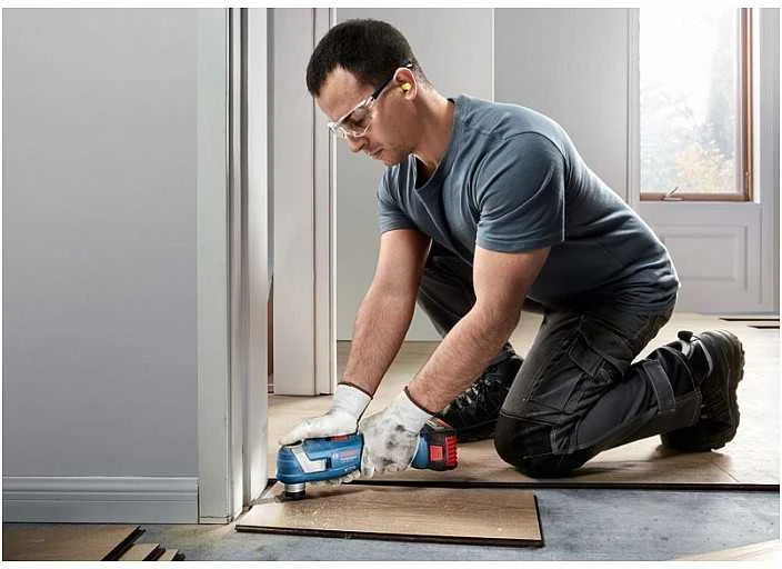 Bosch multifunkcinis įrankis GOP 18V-34 be akumuliatoriaus ir kroviklio, su priedais, LB lagaminas