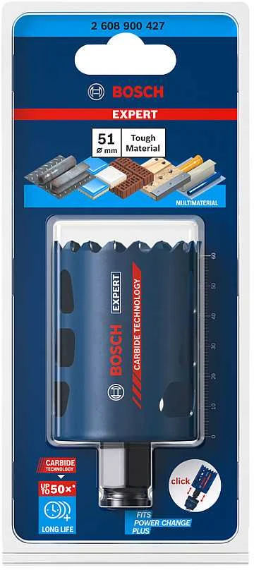 Bosch Karbido pjovimo karūna Tough Material 51mm