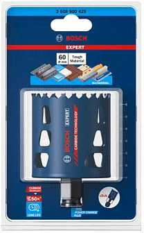Bosch Karbido pjovimo karūna Tough Material 60mm