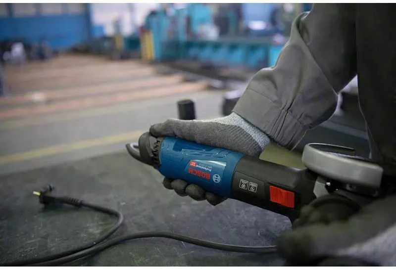 Bosch kampinis šlifuoklis GWS 17-125 S, 125mm, 1700W, CT