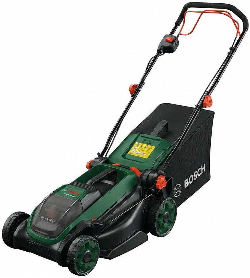 Akumuliatorinė vejapjovė Bosch Rotak 18V2-43; 2x18 V be akumuliatoriaus ir kroviklio