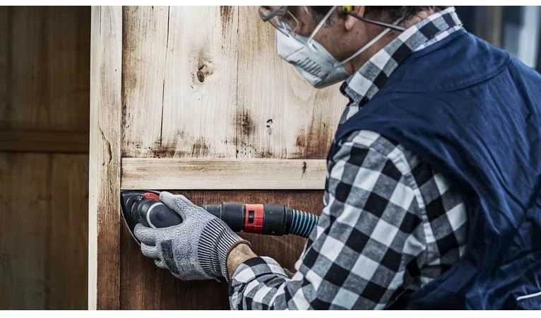 Bosch Delta šlif.pop.,medžiui C470, K80,5vnt.