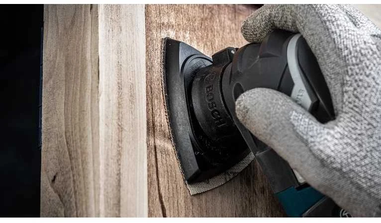 Bosch Delta šlif.pop.,medžiui C470, K80,5vnt.