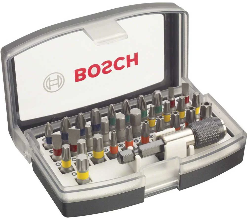 Bosch antgalių rinkinys 1/4", 32 vnt,