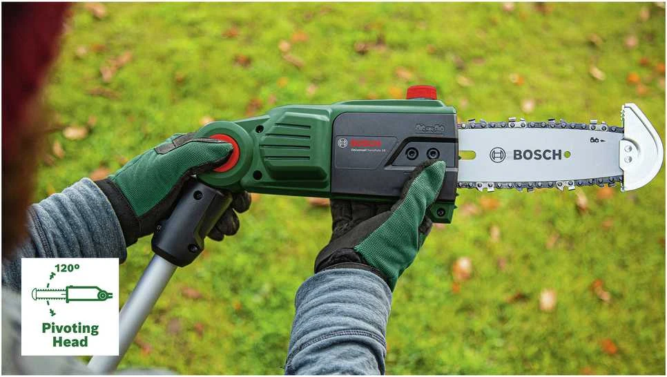 Akumuliatorinė aukštapjovė Bosch UniversalChainPole 18