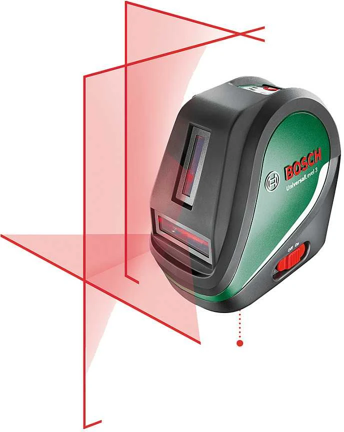 Bosch UniversalLevel 3 Maxi Set Kryžminių linijų lazeris