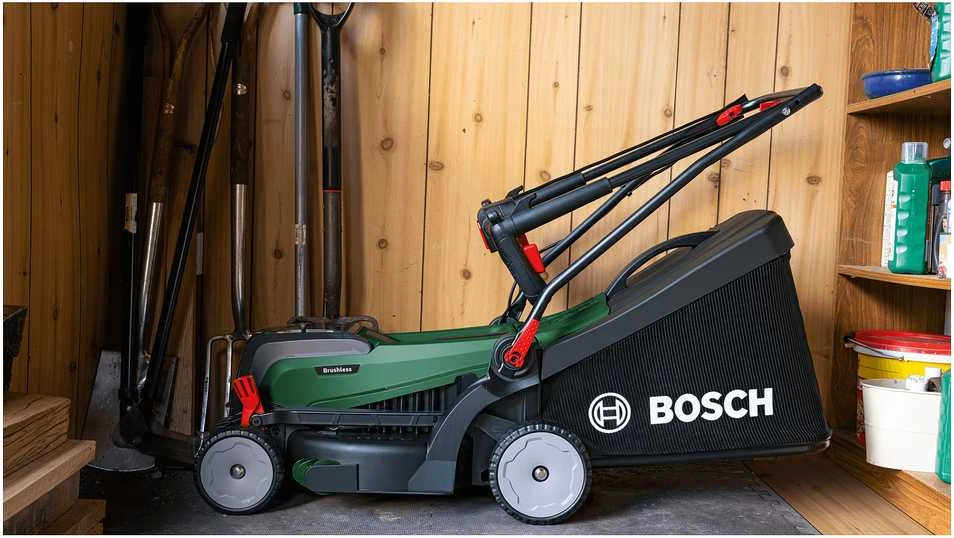 Bosch akumuliatorinė vejapjovė  UniversalRotak 2x18V-37-550, 2x4.0Ah, pilnas komplektas