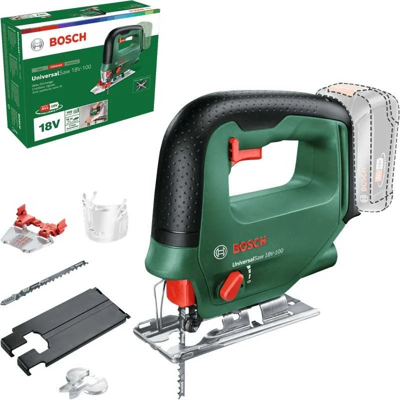 Bosch UniversalSaw 18 be akumuliatoriaus ir kroviklio Akum.siaurapjūklis