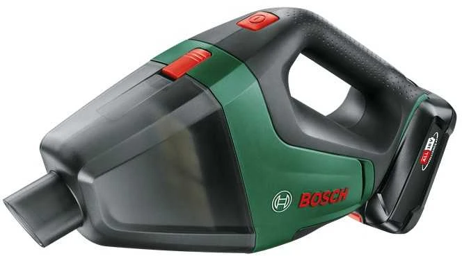 Dulkių siurblys Bosch UniversalVac 18 | Su 1x 2,5 Ah akumuliatoriumi ir įkrovikliu