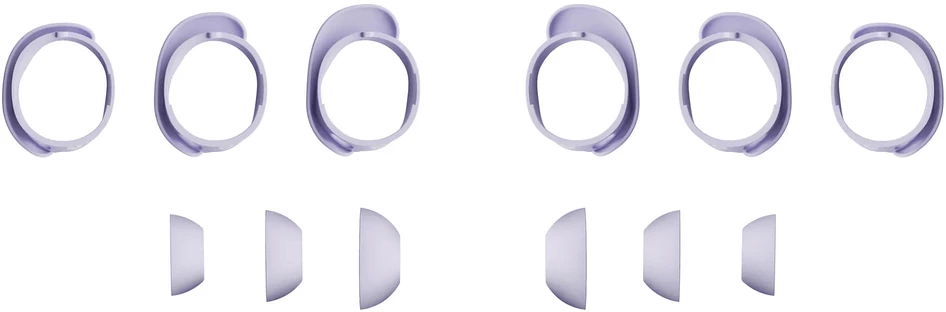 Belaidžiai ausinukai Bose QuietComfort, Violetiniai
