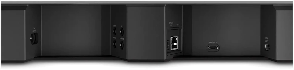 Namų kino sistema Bose Smart Ultra Soundbar, baltos spalvos