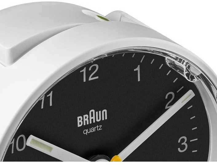 Braun BC 01 WB kvarcinis žadintuvas baltas