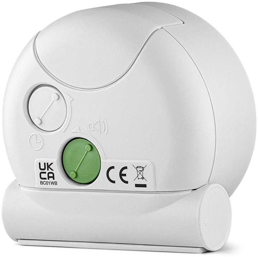 Braun BC 01 WB kvarcinis žadintuvas baltas
