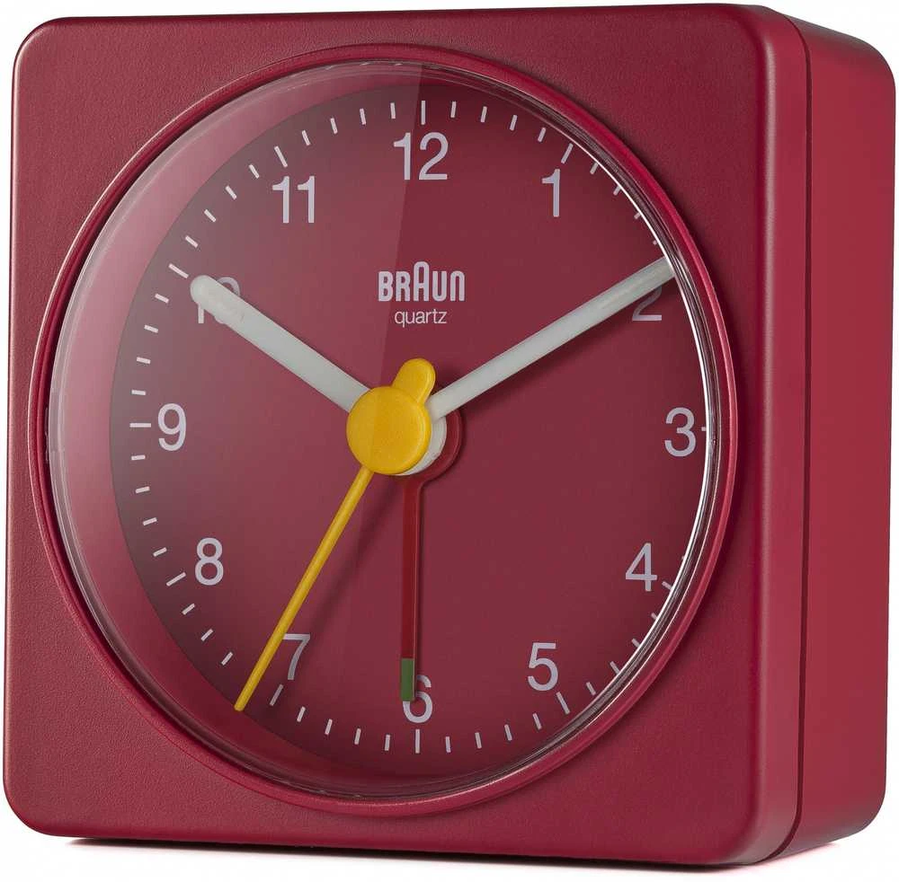 Braun BC 02 R kvarcinis žadintuvas raudonas