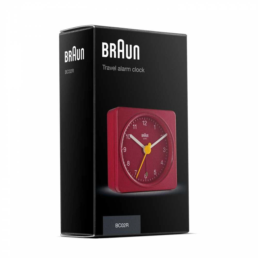 Braun BC 02 R kvarcinis žadintuvas raudonas
