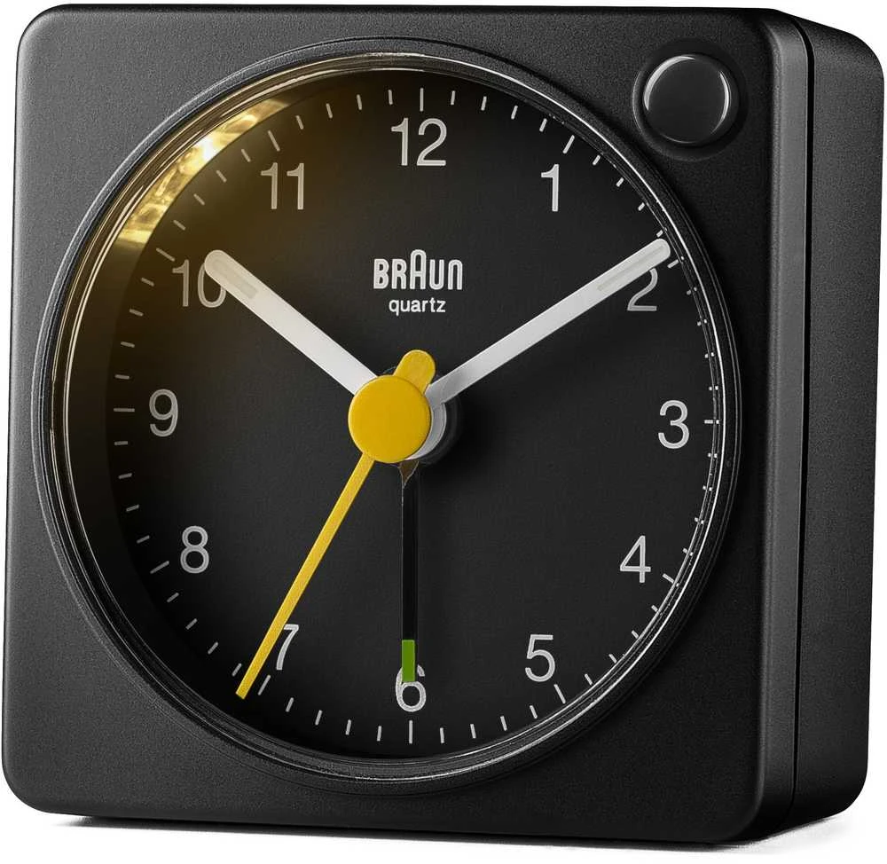 Braun BC 02 XB kvarcinis juodas su šviesos jungikliu