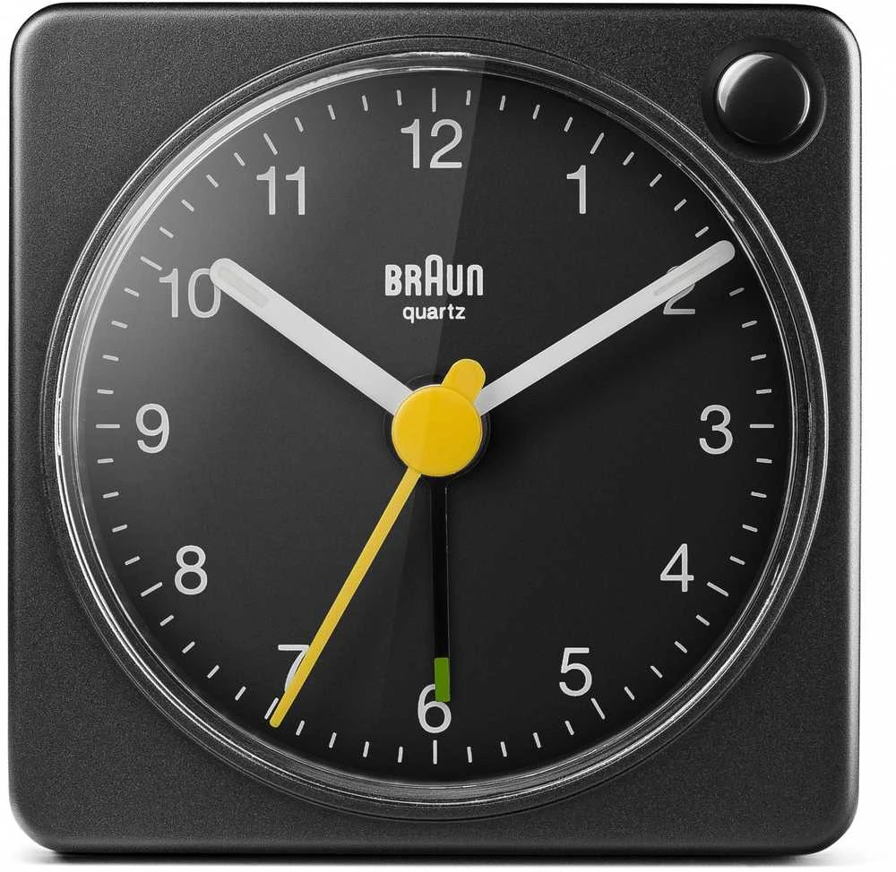 Braun BC 02 XB kvarcinis juodas su šviesos jungikliu