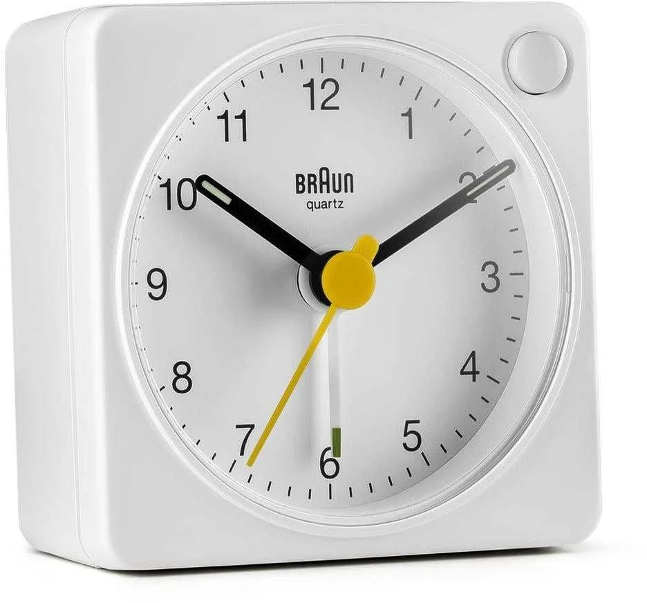 Braun BC 02 XW kvarcinis signalas baltas su šviesos jungikliu