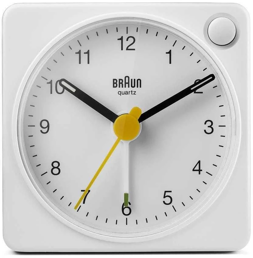 Braun BC 02 XW kvarcinis signalas baltas su šviesos jungikliu