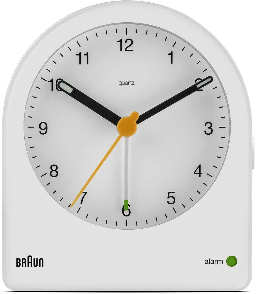 BRAUN BC22 W kvarcinis žadintuvas baltas