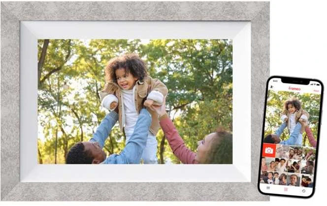 Nuotraukų rėmelis Braun Phototechnik Braun DigiFrame 10W WiFi pilka 25,7cm (10,1)