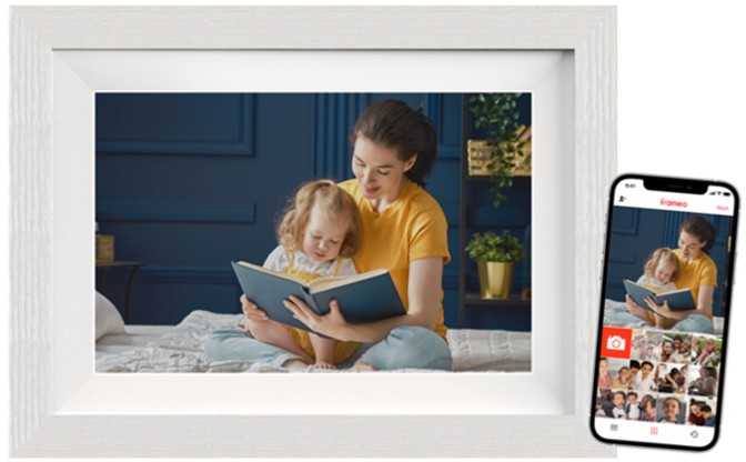 Nuotraukų rėmelis Braun Phototechnik Braun DigiFrame 10W WiFi baltas 25,7cm (10,1)