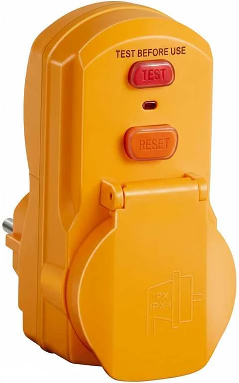 Kištukas su nuotėkio rėle BRENNENSTUHL, 16A, 3500W