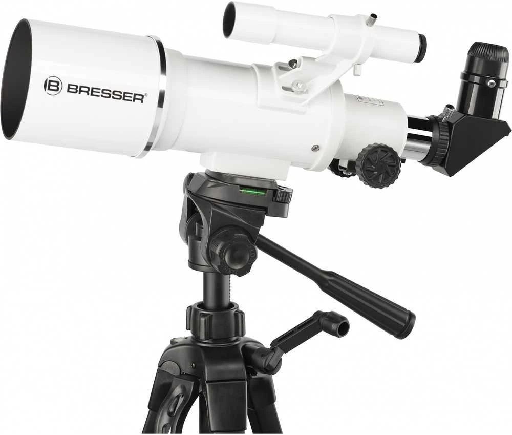 Teleskopas Bresser Classic 70/350 AZ 18 - 140x su išmaniojo telefono adapteriu