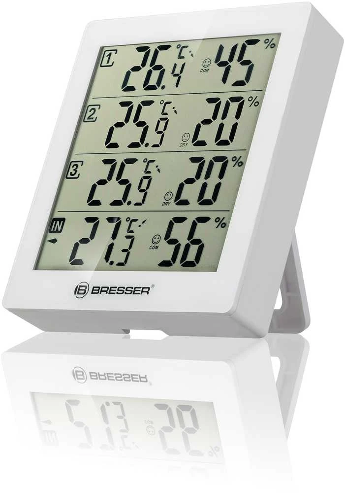 Bresser Temeo Hygro Quadro Meteorologinė stotis, balta