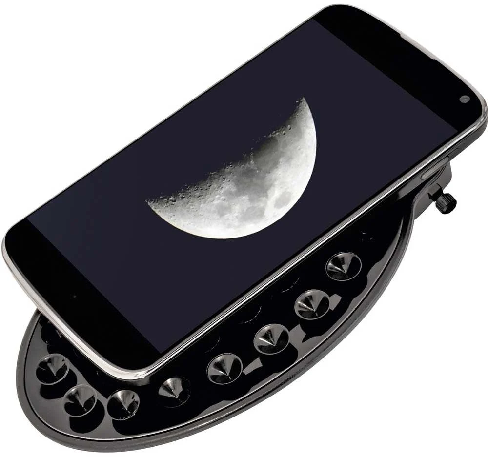 Teleskopas BRESSER Venus 76/700 AZ >152x su išmaniųjų telefonų adapteriu ir saulės filtru