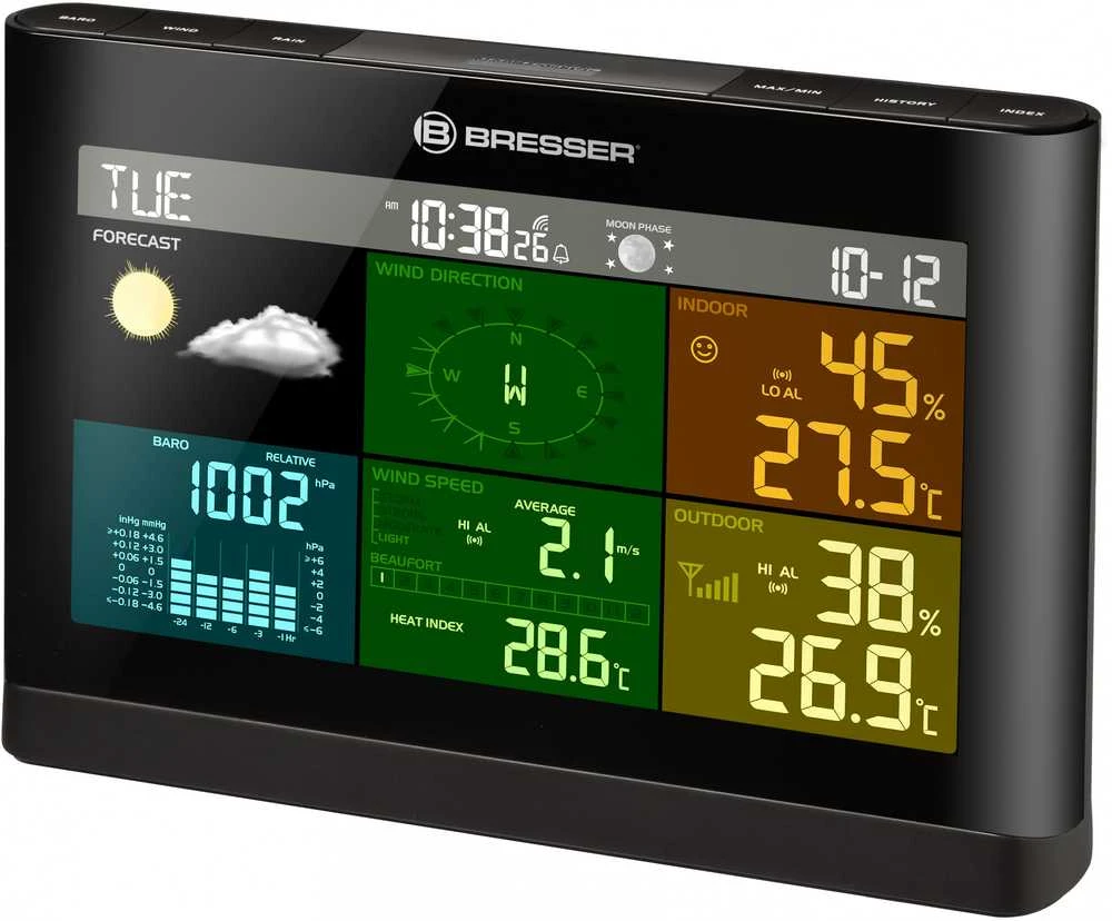 Bresser orų stotelė 5-in-1 Comfort Weather Center