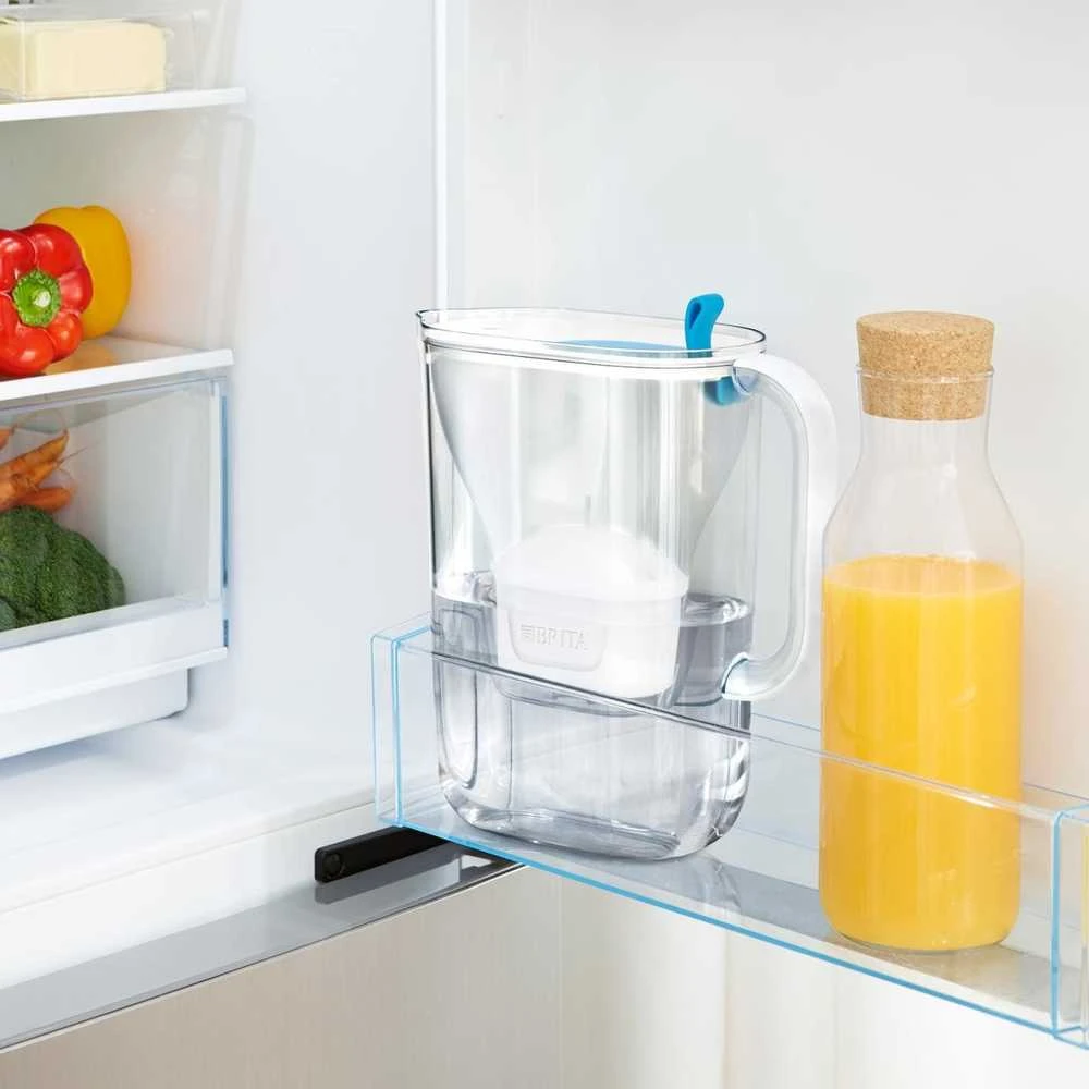 Vandens filtras-ąsotis BRITA Style XL 3.6L melsvas su vandens vandens filtru MAXTRA+ 1 vnt.