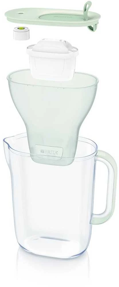 Vandens filtras-ąsotis BRITA Style XL 3.6L melsvas su vandens vandens filtru MAXTRA+ 1 vnt.