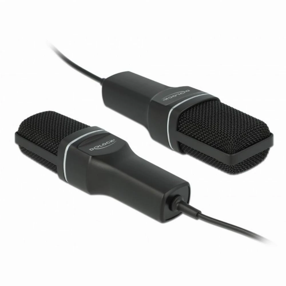 Delock USB Kondensator Mikrofonas Set - fr Podcasting, Gaming und Gesang