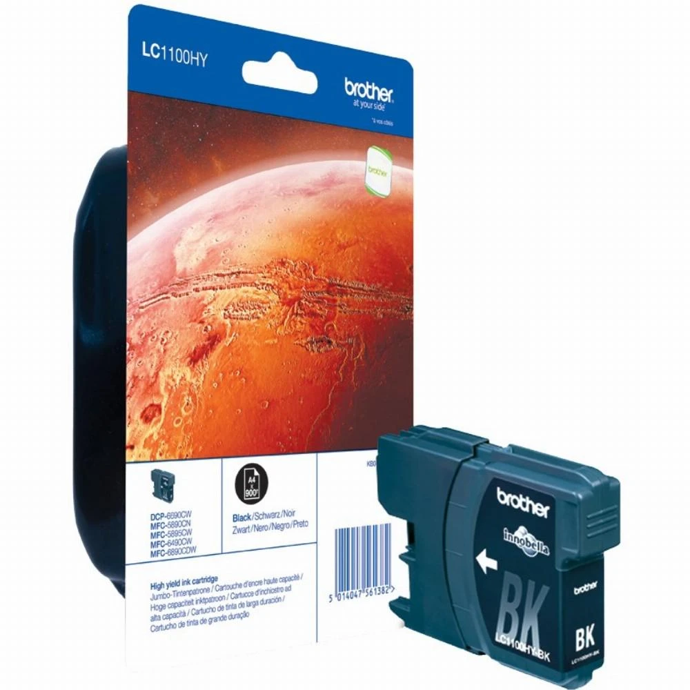 BROTHER LC-1100HYBK TONERIS HIGH BLK 900P