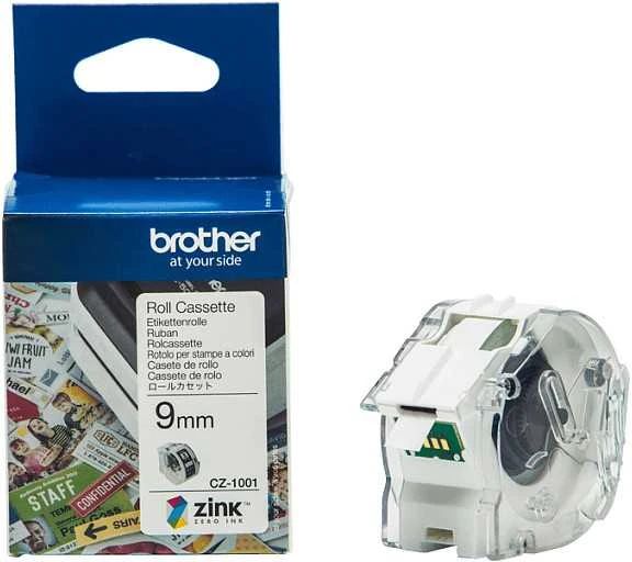 BROTHER CZ1001 spalvota popierinė juosta, 9 mm