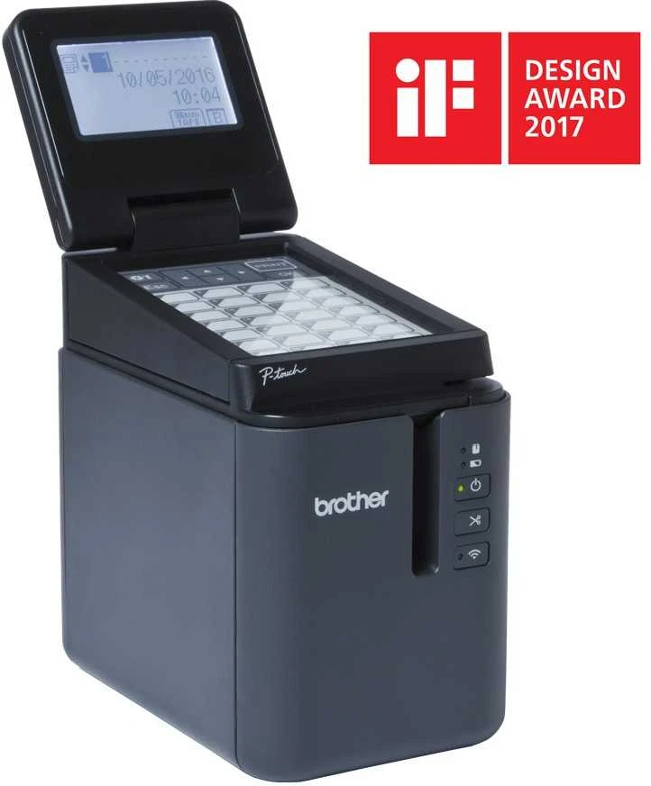 Spausdintuvas Brother P-TOUCH P950NW spausdinimo aparatas – su Wi-Fi ir NWRK