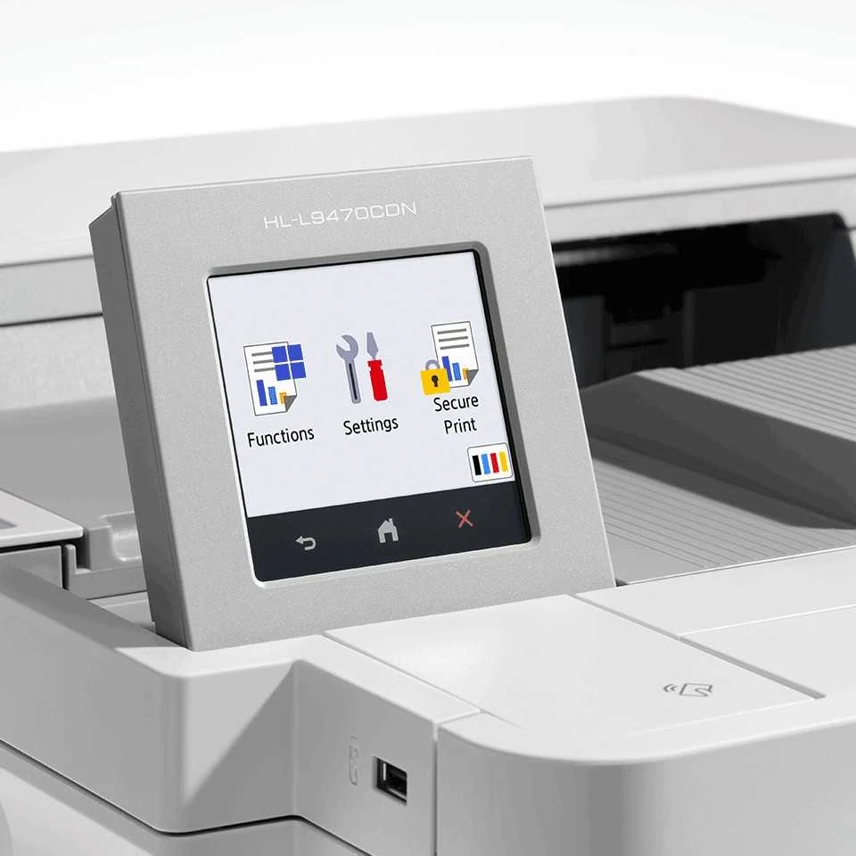 BROTHER HL-L9470CDN COLOUR LASER Spausdintuvas, DUPLEX, LAN-1GBE, NFC, 1GB, 42PPM