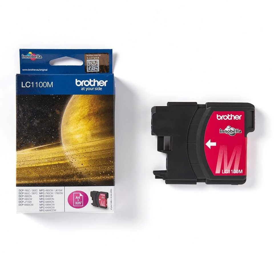 BROTHER LC-1100M TONERIS MAGENTA 325P